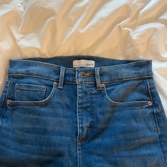 loft mini flare jeans - Picture 2 of 2